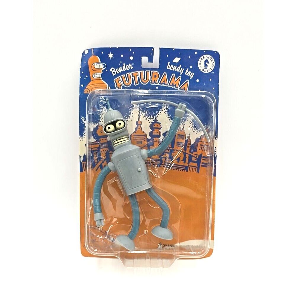 Futurama Bender Bendy Action Figure‎ - NEW FACTORY SEALED